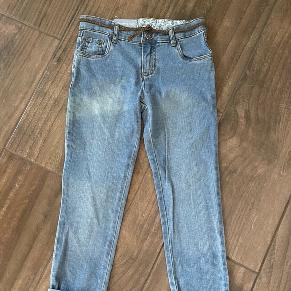 NEW Carter's Easy Fit Light Blue Denim Jeans Girls Size 6X Adjustable Waist - Picture 1 of 6